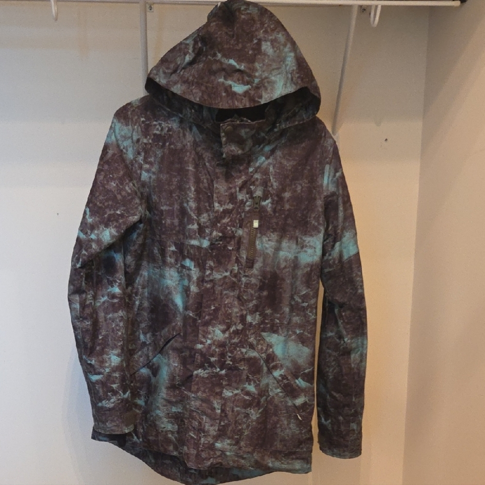Tie-Dye Hooded Jacket
